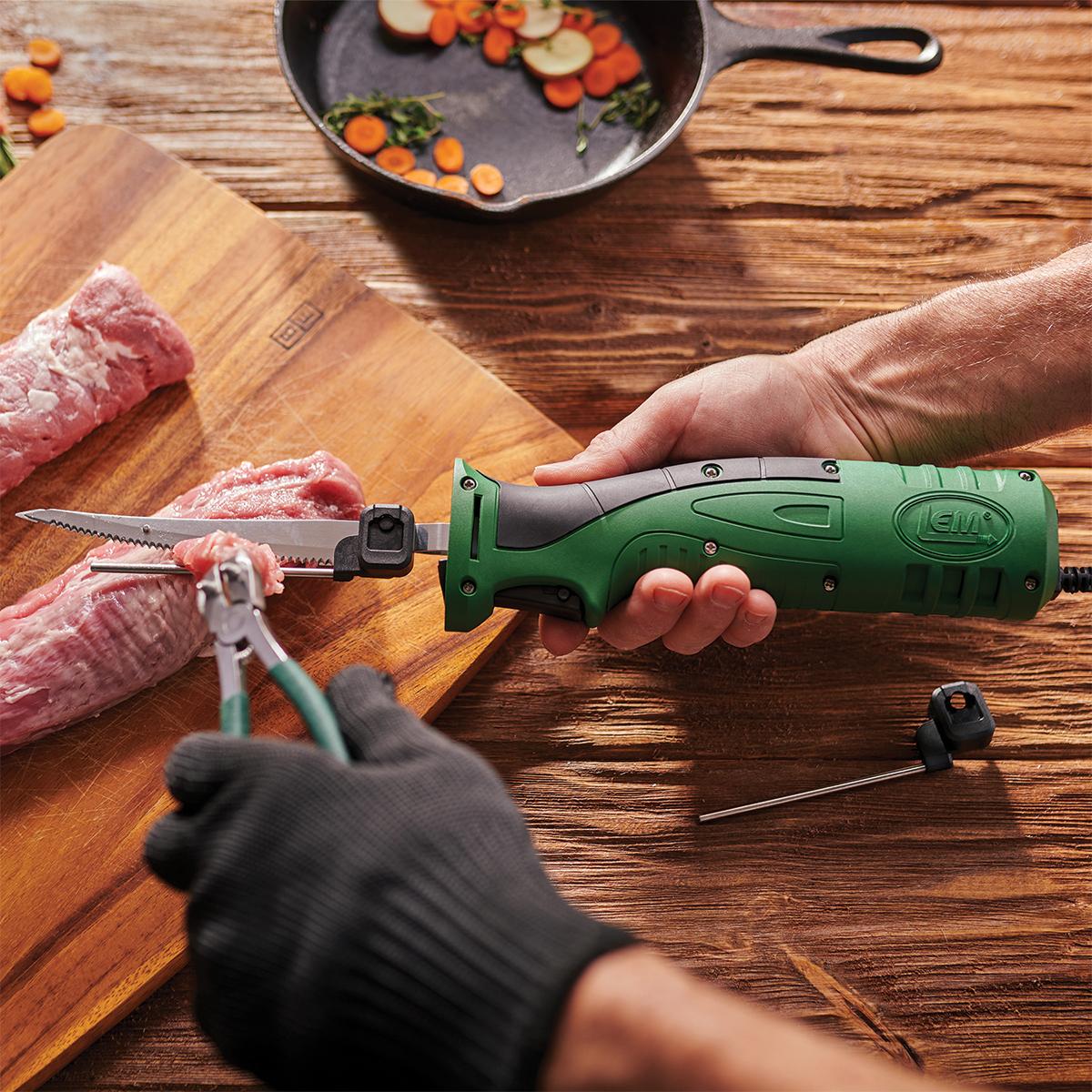 LEM Products Silver Skin Knife Kit Picture of LEM Products LEM Products Silver Skin Knife Set