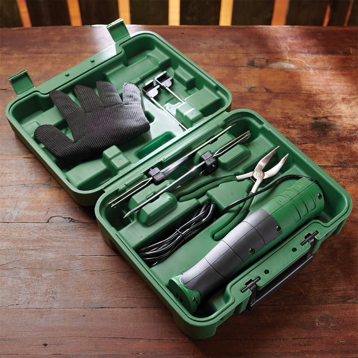 LEM Products Silver Skin Knife Kit Picture of LEM Products LEM Products Silver Skin Knife Set