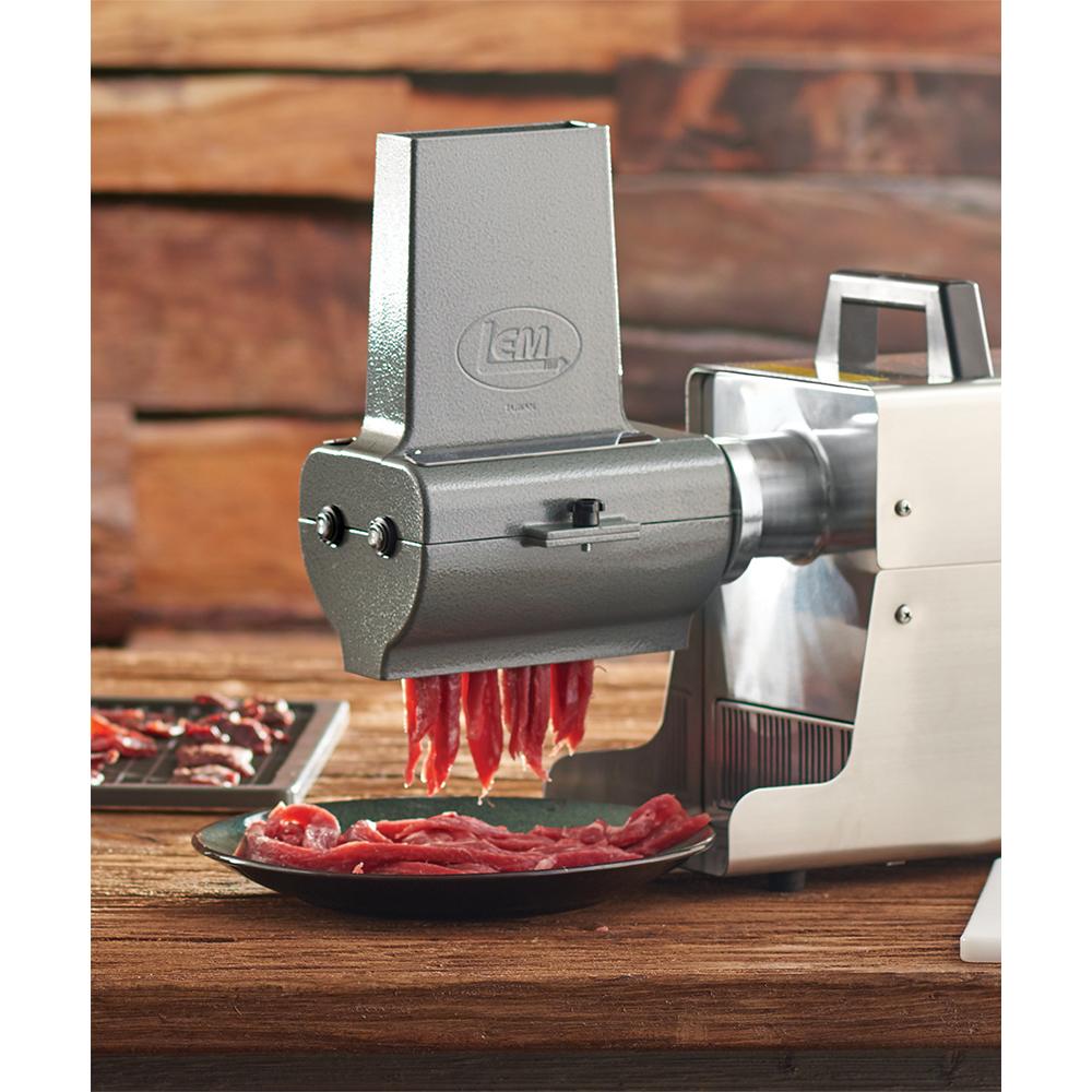 LEM Products Big Bite 2-in-1 Jerky Slicer/Tenderizer Attachment for Grinder Picture of LEM Products LEM Products Big Bite 2 in 1 Jerky Slicer/Tenderizer Attachment/Grinder