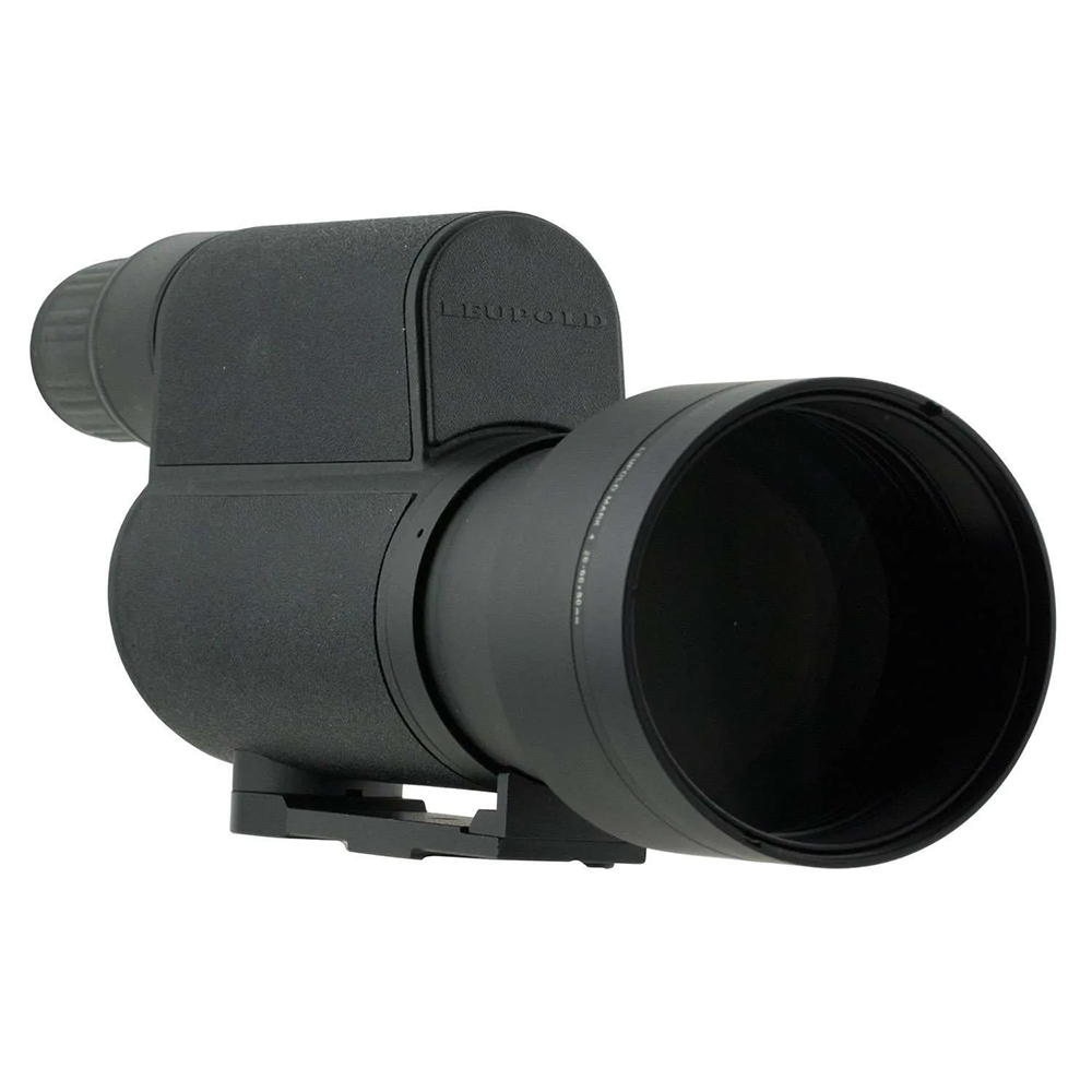 Leupold Mark 4 20-60x80mm Spotting Scope FFP TMR Reticle Non-Illuminated Black Picture of Leupold & Stevens Inc. Leupold Spotting Scope Mark 4 20-60x80mm Black TMR