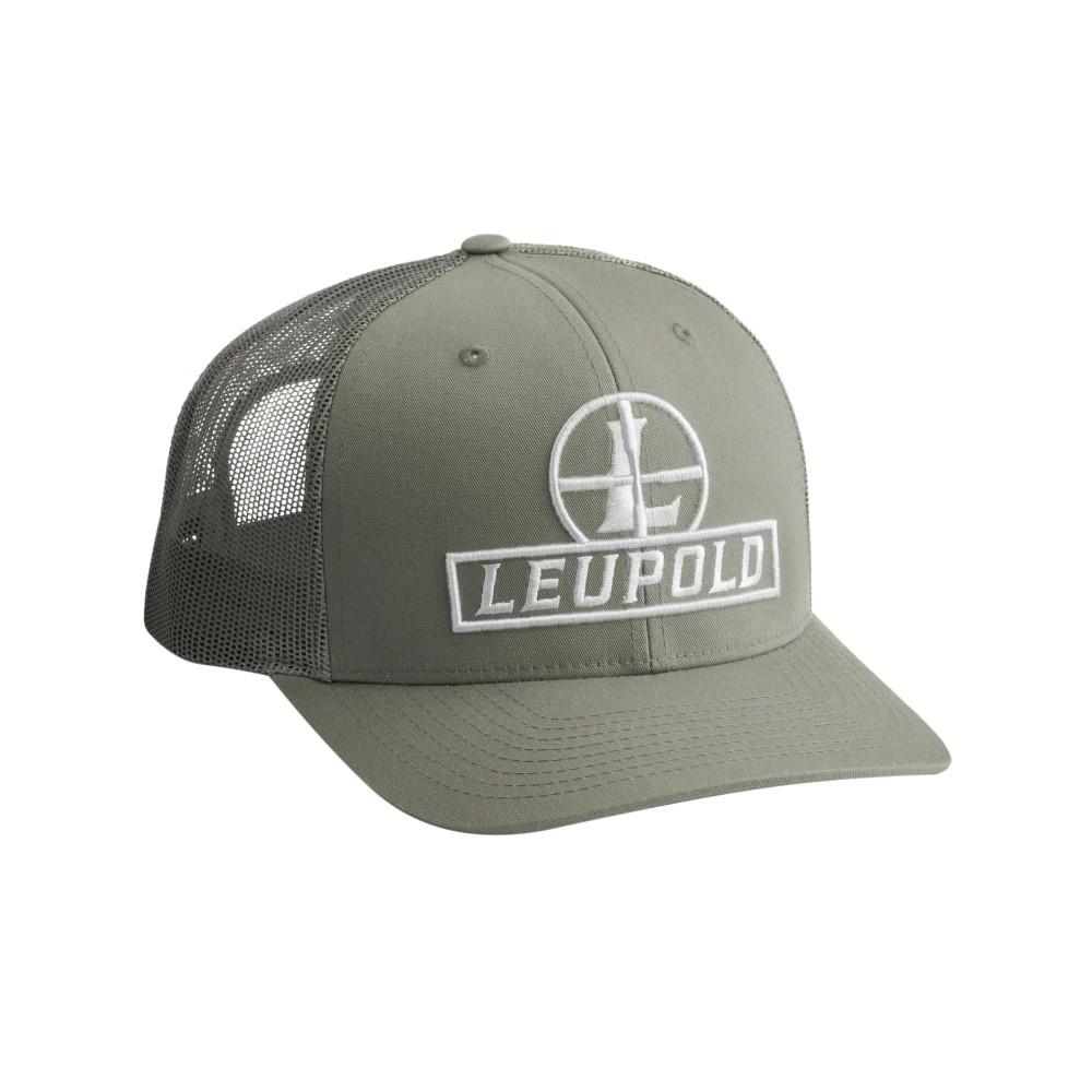 Leupold Reticle Trucker Hat Loden Green