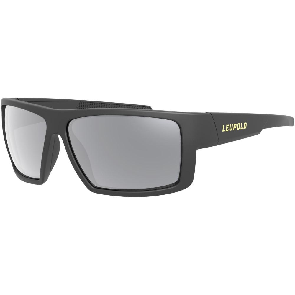 Leupold Switchback Shooting Glasses Matte Black with Shadow Grey Flash Picture of Leupold & Stevens Inc. Eyewear Switchback Matte Black Shadow Gray Flash