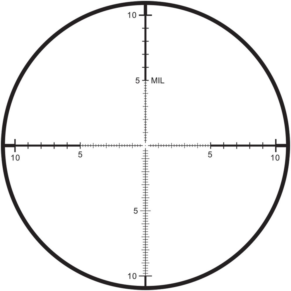 Leupold Mark 5HD Rifle Scope 5-25x56mm 35mm FFP PR1 MIL Black Picture of Leupold & Stevens Inc. Mark 5HD 5-25x56 (35mm) M5C3 FFP PR1-MIL
