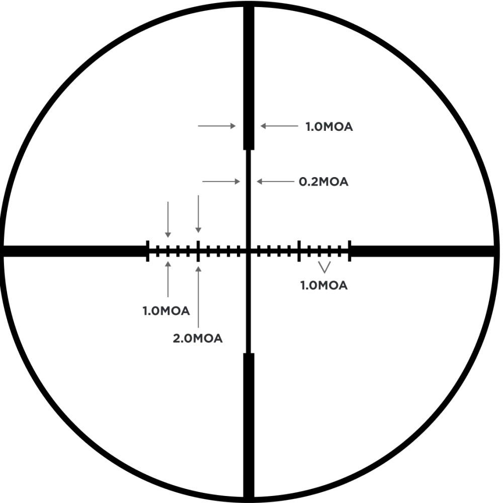 Leupold VX-3HD Rifle Scope4.5-14x40 30 mm SFP Wind-Plex Matte Black Picture of Leupold & Stevens Inc. VX-3HD 4.5-14x40 (30 mm) Side Focus CDS-ZL Wind-Plex