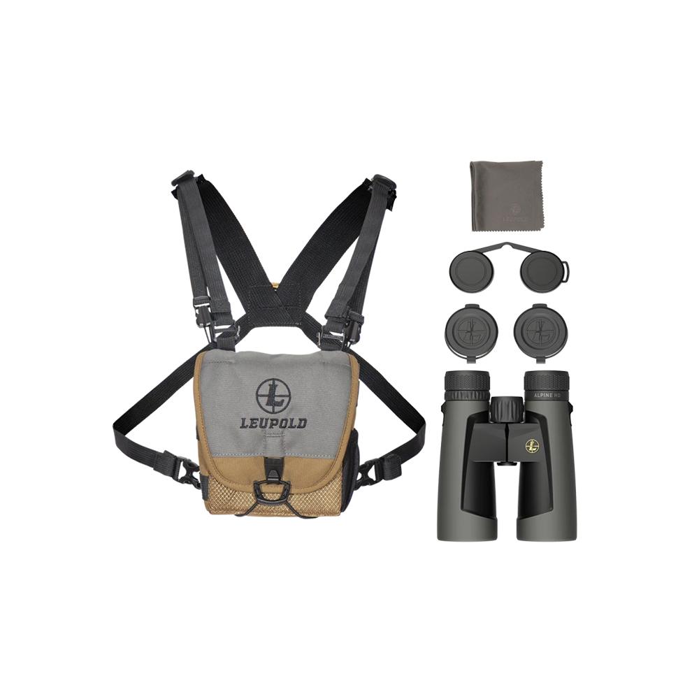 Leupold BX-2 Alpine HD Binocular with Harness 12x52mm Roof - Shadow Gray Picture of Leupold & Stevens Inc. BX-2 Alpine HD 12x52mm Roof Shadow Gray