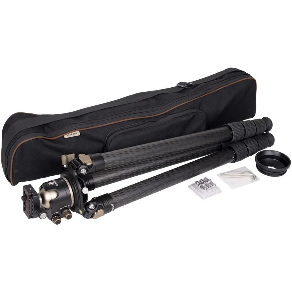 Leupold Mark 5 CF-455 Tripod Kit 8.3" to 74" Black Picture of Leupold & Stevens Inc. Mark 5 CF-455 Tripod Kit