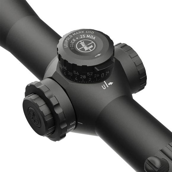 Leupold Mark 4HD Rifle Scope 4.5-18x52 34mm FFP M1C3 Side Focus PR1-MOA Illum Black Picture of Leupold & Stevens Inc. Mark 4HD 4.5-18x52 (34mm) M1C3 Side Focus FFP Illum. PR1-MOA