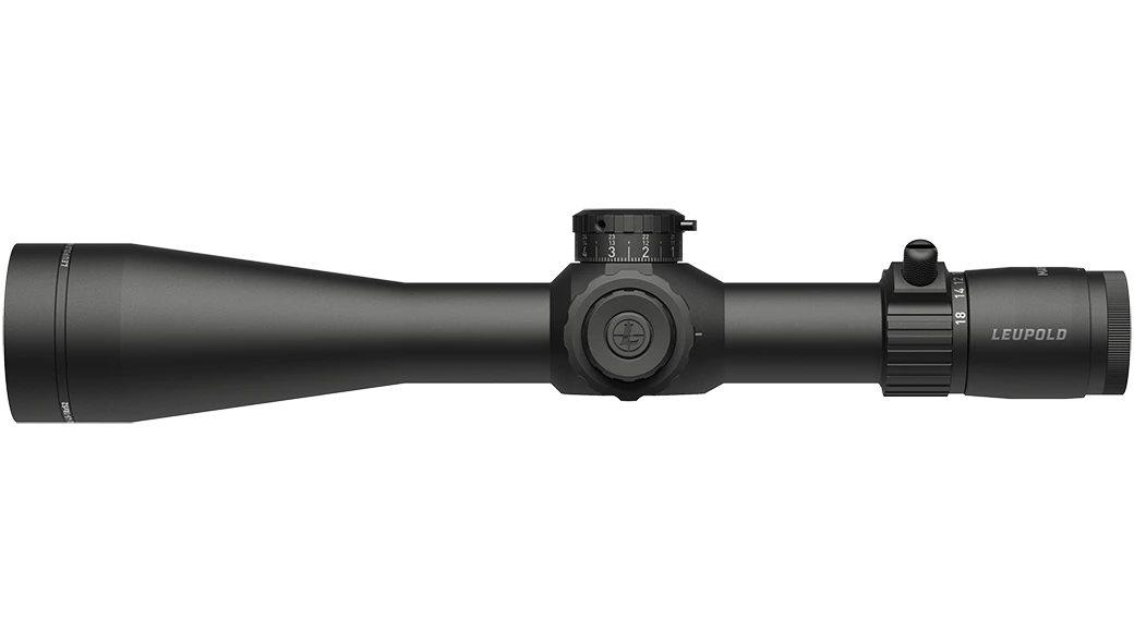 Leupold Mark 4HD Rifle Scope 4.5-18x52 34mm FFP PR1-Mil Illum. Black Picture of Leupold & Stevens Inc. Mark 4HD 4.5-18x52 (34mm) M5C3 Side Focus FFP Illum. PR1-Mil