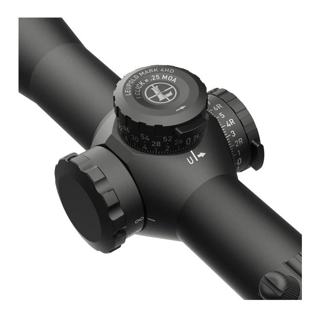 Leupold Mark 4HD Rifle Scope 4.5-18x52 34mm FFP PR2-MOA Non-Illum Black Picture of Leupold & Stevens Inc. Mark 4HD 4.5-18x52 (34mm) M1C3 Side Focus FFP PR2-MOA