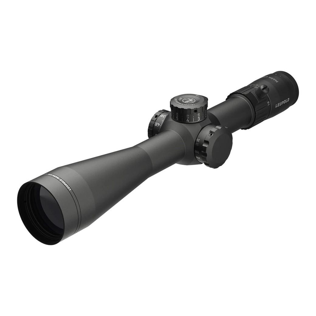 Leupold Mark 4HD Rifle Scope 4.5-18x52 34mm FFP PR2-Mil Black Picture of Leupold & Stevens Inc. Mark 4HD 4.5-18x52 (34mm) M5C3 Side Focus FFP PR2-Mil