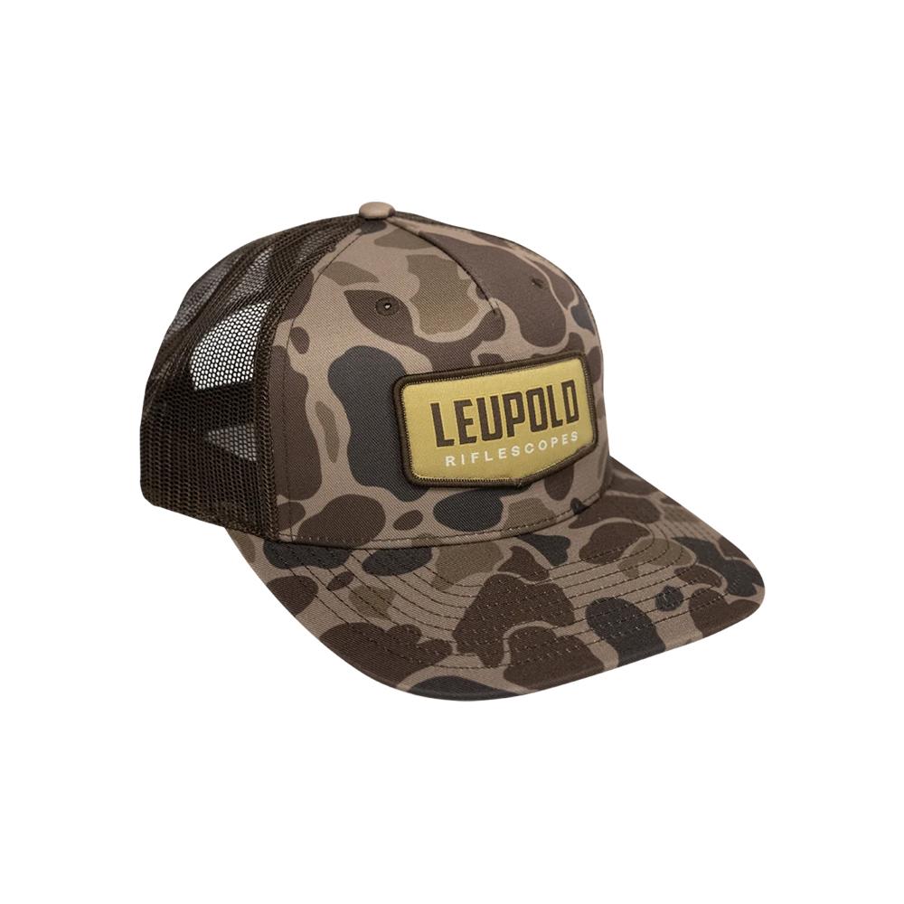 Leupold Riflescopes Duck Camo Trucker Cap Brown Picture of Leupold & Stevens Inc. Leupold Hat Duck Camo Trucker Brown