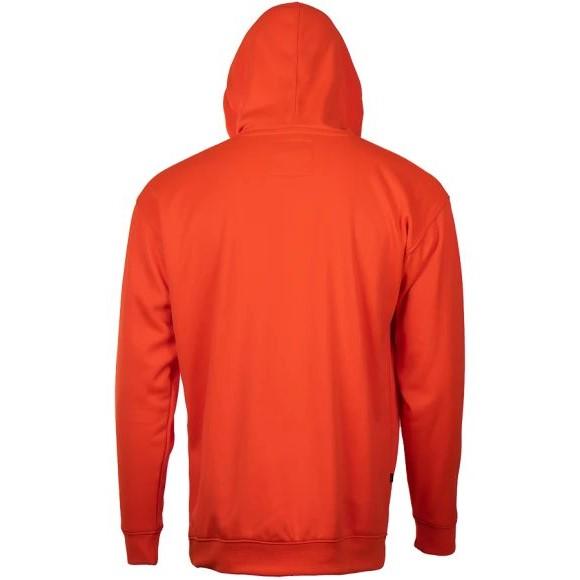 Leupold Distressed Reticle Performance Men's Hoodie Blaze Orange M Picture of Leupold & Stevens Inc. Distressed Reticle Performance Hoodie Blaze Orange M