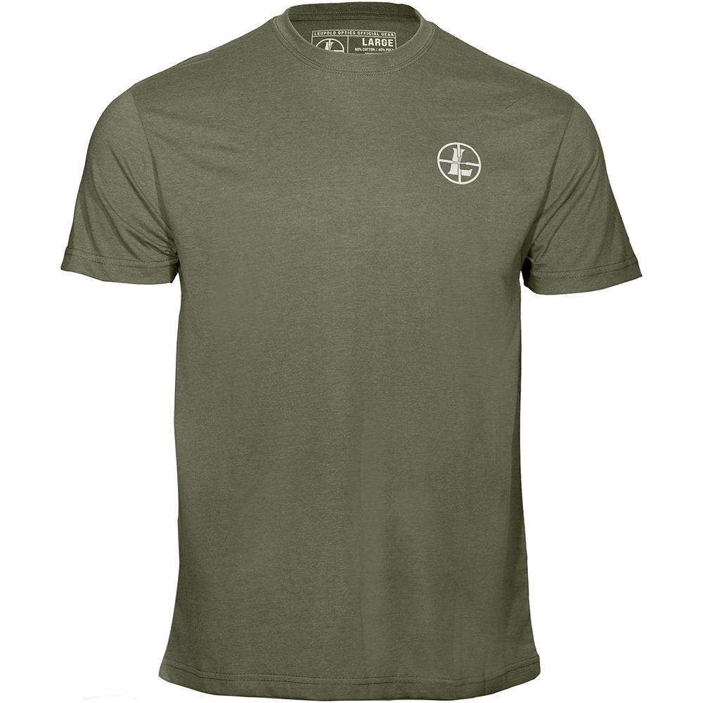 Leupold Buck Country Short Sleeve Shirt Light Olive 2XL Picture of Leupold & Stevens Inc. Buck Country Tee Light Olive XXL