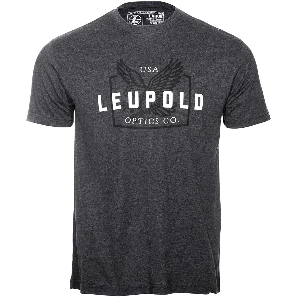 Leupold Eagle Short Sleeve Shirt Charcoal 2XL Picture of Leupold & Stevens Inc. Eagle Tee Charcoal XXL