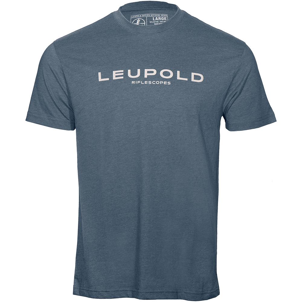 Leupold Riflescopes Short Sleeve Shirt Indigo 2XL