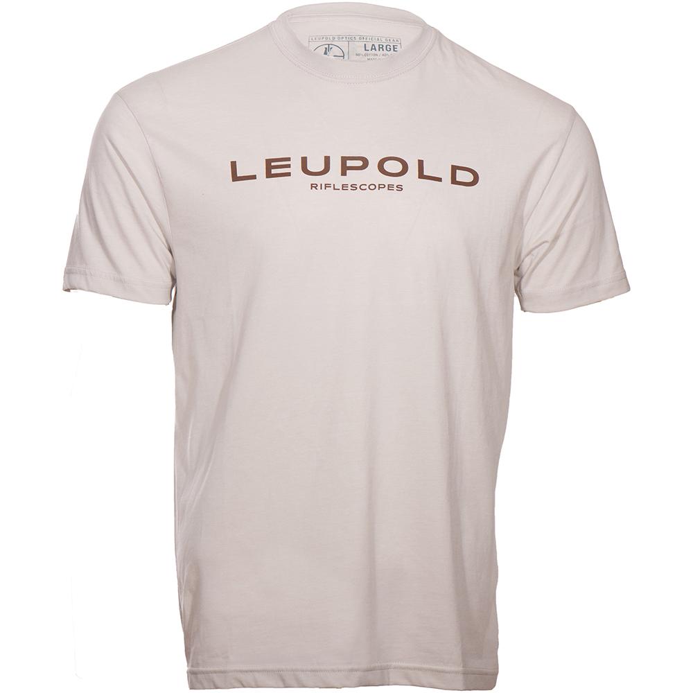 Leupold Riflescopes Short Sleeve Shirt Sand L