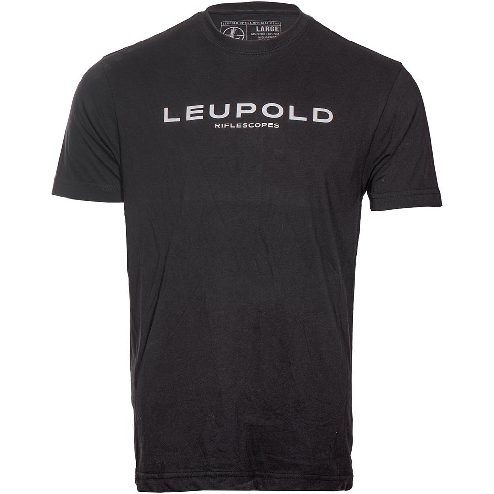 Leupold Riflescopes Short Sleeve Shirt Black M Picture of Leupold & Stevens Inc. Leupold Riflescopes Tee Black M