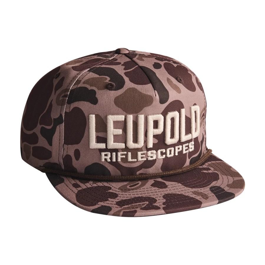 Leupold Men's Retro Roper Hat Bark Duck Camo Picture of Leupold & Stevens Inc. Leupold Retro Roper Bark Duck Camo