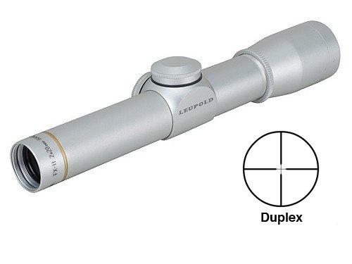BLEMISHED Leupold FX-II Handgun Scope - 2x20mm Duplex Reticle Silver Picture of Leupold & Stevens Inc. BLEM FX-II 2X20MM HANDGUN SILVER DUPLEX