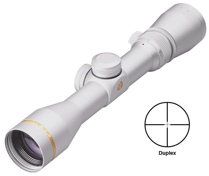 BLEMISHED Leupold VX-3 Handgun Scope - 2.5-8x32mm Duplex Reticle Silver Picture of Leupold & Stevens Inc. BLEM VX-3 HANDGUN 2.5-8X32MM SILVER DUPLEX