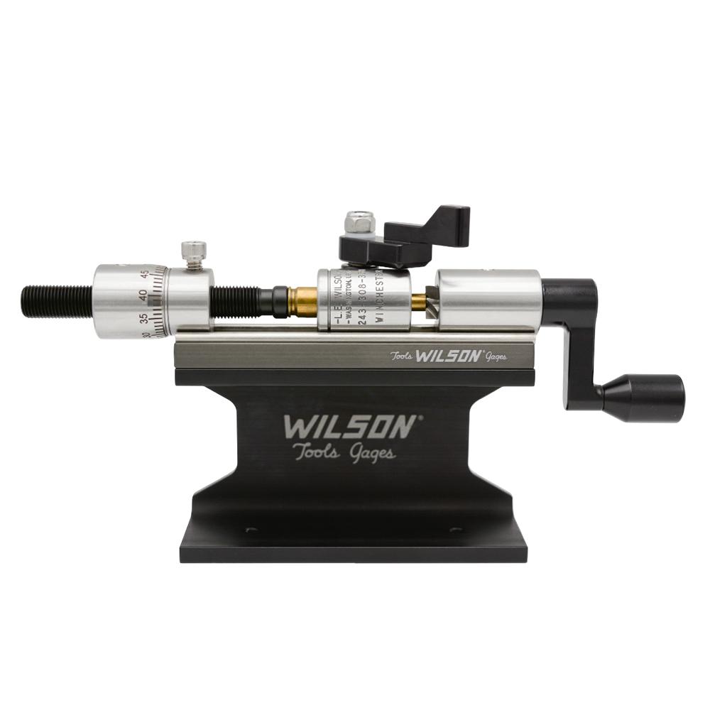 L.E. Wilson Case Trimmer Kit 17-45 - w/ Micro Adj Kit includes Stand & Clamp
