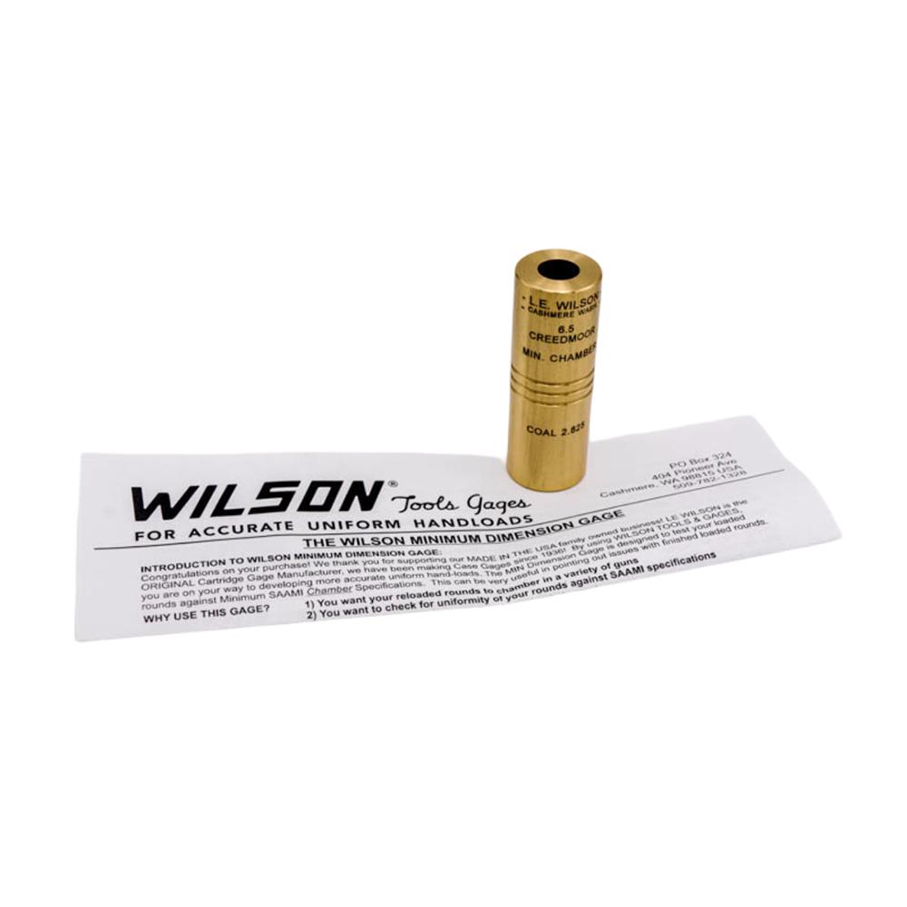 Wilson Brass Minimum Dimension Gage SAAMI Chamber .308 Win Picture of L.E. Wilson Wilson Brass Minimum Dimension Gage 308 Win
