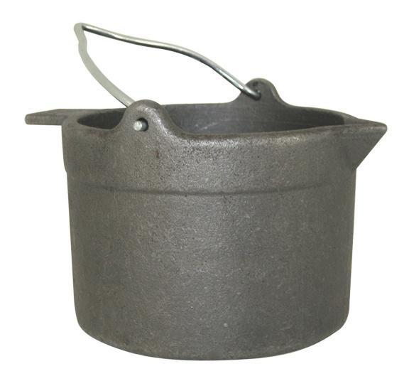 Lyman Lead Pot Picture of Lyman 10LB CAST IRON LEAD POT