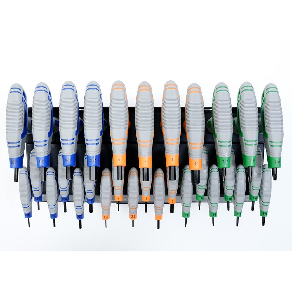 Lyman Heritage T-Handle Hex and Torx Set 30/pc Picture of Lyman Lyman Heritage Tools - 30 Piece T-handle Driver Set