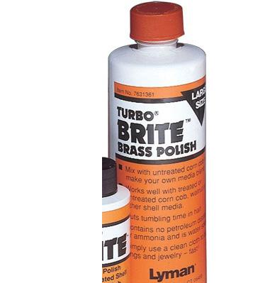 Lyman Turbo Brite Brass Polish - 16 oz Picture of Lyman TURBO BRITE BRASS CS POLISH 16O