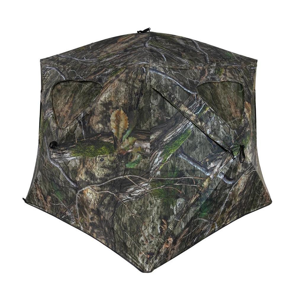 Ameristep Silent Brickhouse Wide Bottom Fire Retardant Ground Blind Mossy Oak Country DNA XL Picture of Ameristep/Evolved Ingenuity SILENT BRICKHOUSE WIDE BOTTOM 75x75x66 80'' WIDTH MO COUNTRY DNA XL