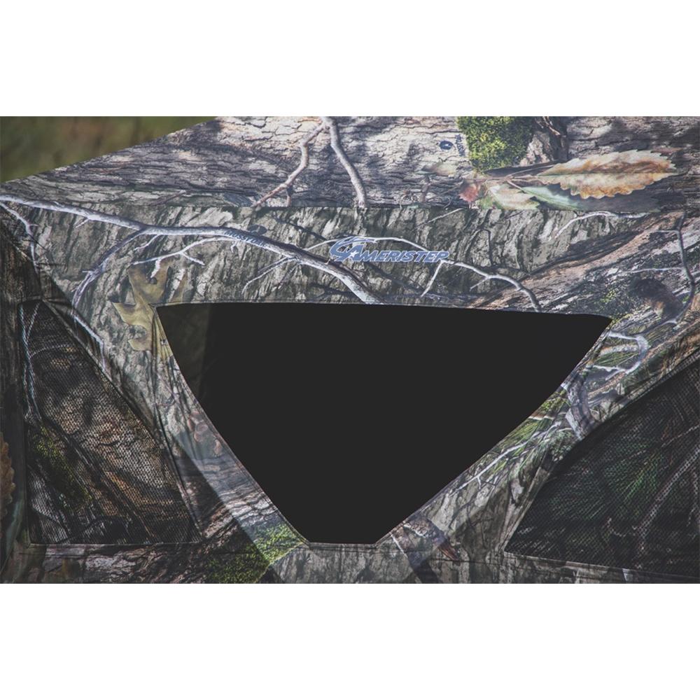 Ameristep Care Taker Wide Bottom Extreme Ground Blind Mossy Oak DNA Picture of Ameristep/Evolved Ingenuity CARE TAKER WIDE BOTTOM EXTREME 69x69x66 FOOTPRINT 78'' WIDTH MO DNA XL