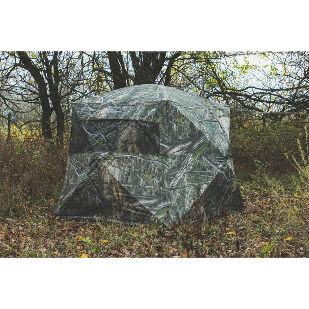 Ameristep Banshee Wide Bottom Extreme Ground Blind Mossy Oak Country DNA Picture of Ameristep/Evolved Ingenuity BANSHEE WIDE BOTTOM EXTREME 75x75x66 80'' WIDTH MO COUNTRY DNA XL