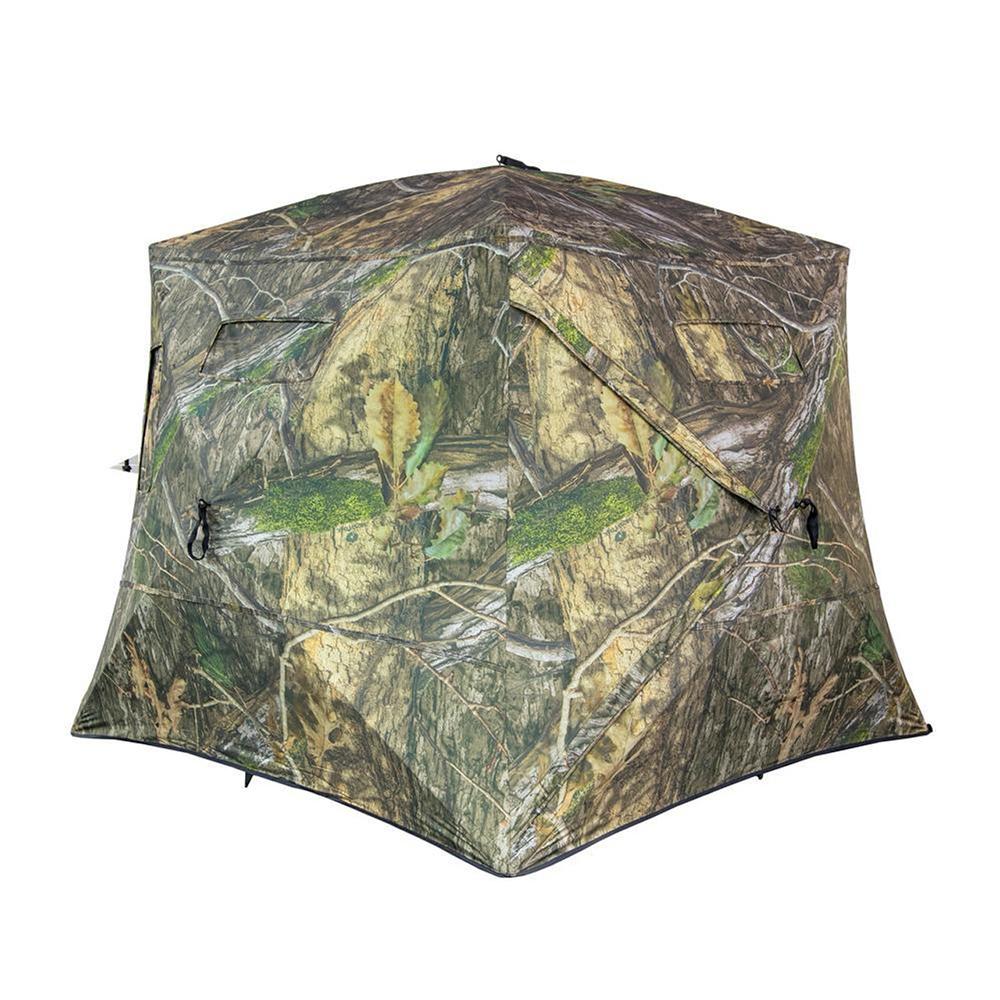 Ameristep Banshee Wide Bottom Extreme Fire Retardant Ground Blind Mossy Oak Country DNA XL Picture of Ameristep/Evolved Ingenuity BANSHEE WIDE BOTTOM EXTREME 75x75x66 80'' SW MO COUNTRY DNA XL