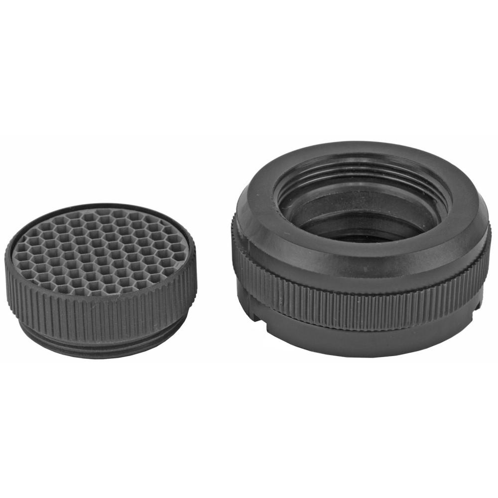 Meprolight Polarizer and Flash Guard Kit For Mepro M21 Black Picture of Meprolight Sights Polarizer + Flash Guard Kit For MERPO M21
