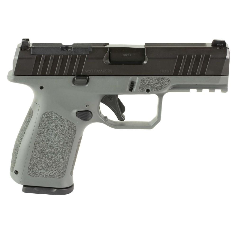 Rost Martin RM1C Handgun 9mm Luger 10rd (2) Magazines 4" Barrel Grey Optics Ready CA Model
