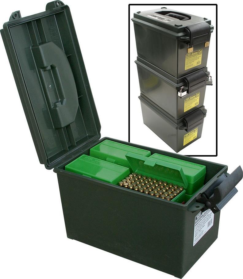 MTM AC11 - Forest Green Ammo Can for Bulk Ammo Picture of Mtm Molded Products Company MTM AMMO CAN FOR BULK AMMO FOREST GREEN