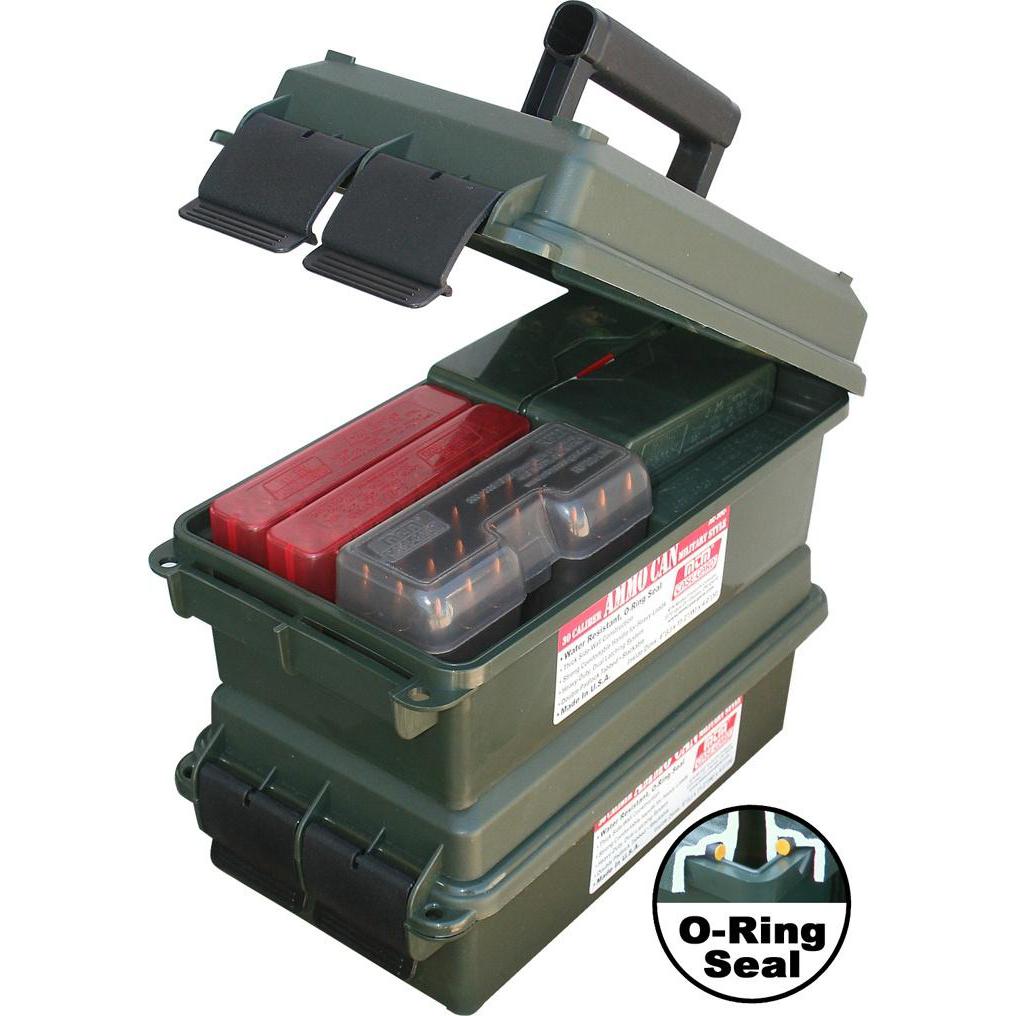 MTM  Ammo Can 30 Caliber - Forest Green Picture of Mtm Molded Products Company MTM AMMO CAN 30 CALIBER - SHORT FOREST GREEN
