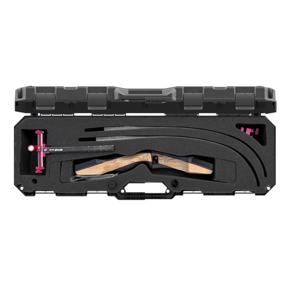 MTM Recurve Bow Case Black Picture of Mtm Molded Products Company MTM Take Down Bow Case Black