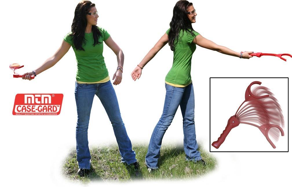 MTM EZ-3 Clay Bird Thrower Red