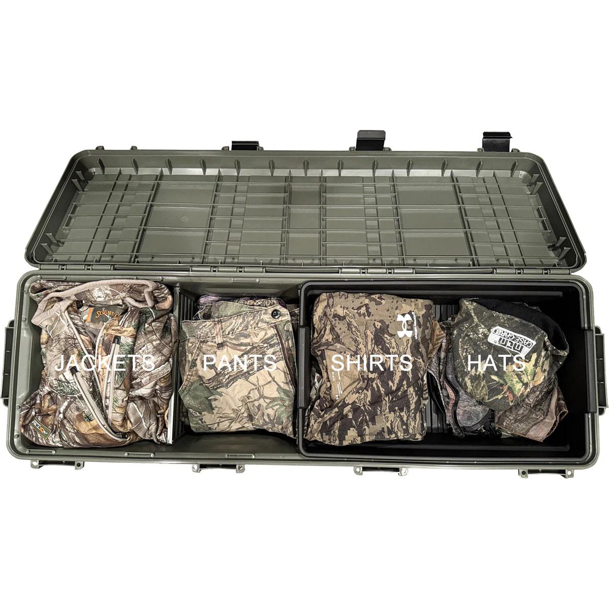 MTM The Mule Mobile Gear Crate Wheeled Army Green Picture of Mtm Molded Products Company Gear Crate The Mule Mobile / Wheeled - Dark Earth