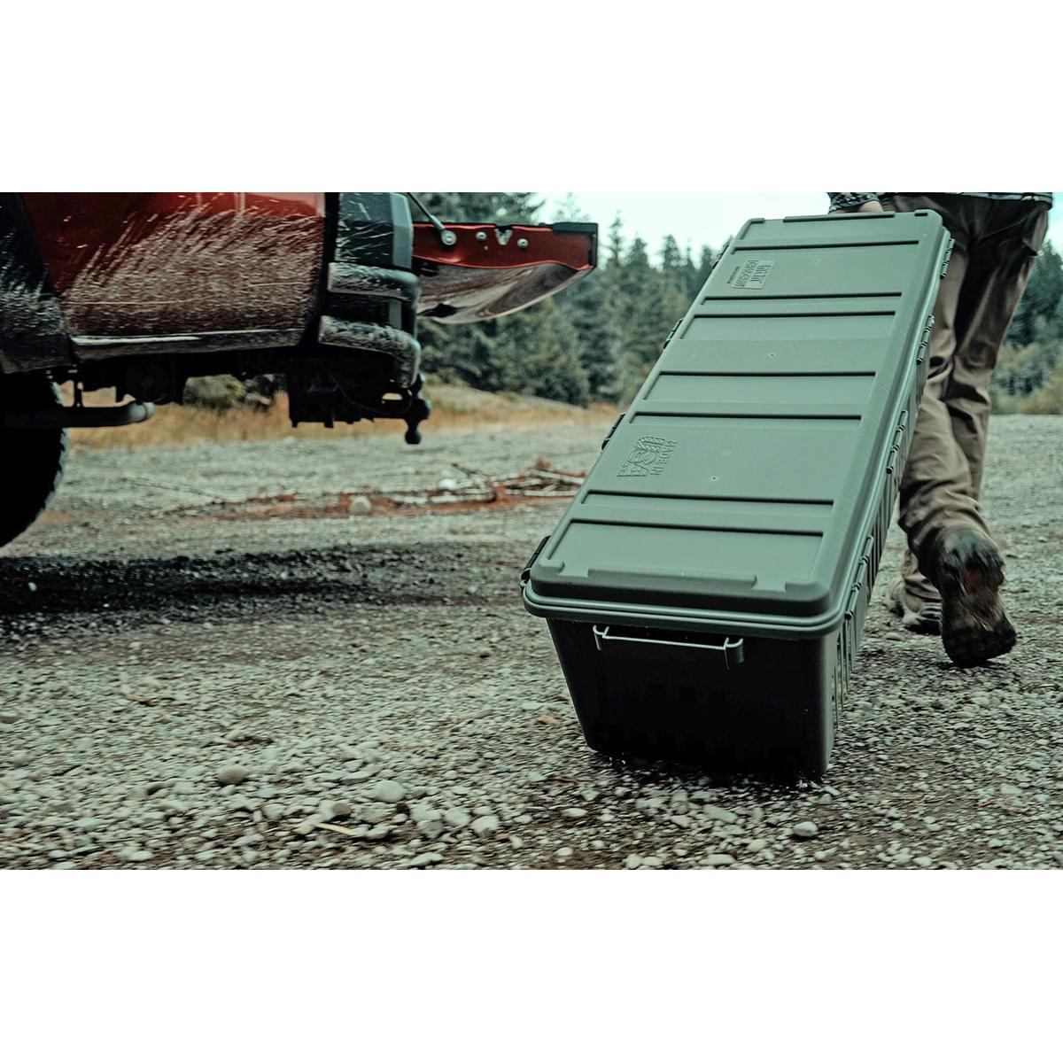 MTM The Mule Mobile Gear Crate Wheeled Army Green Picture of Mtm Molded Products Company Gear Crate The Mule Mobile / Wheeled - Dark Earth