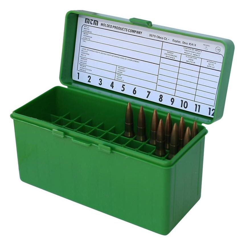 MTM Gun-Gard R-60 Series Rifle Ammo Box Green