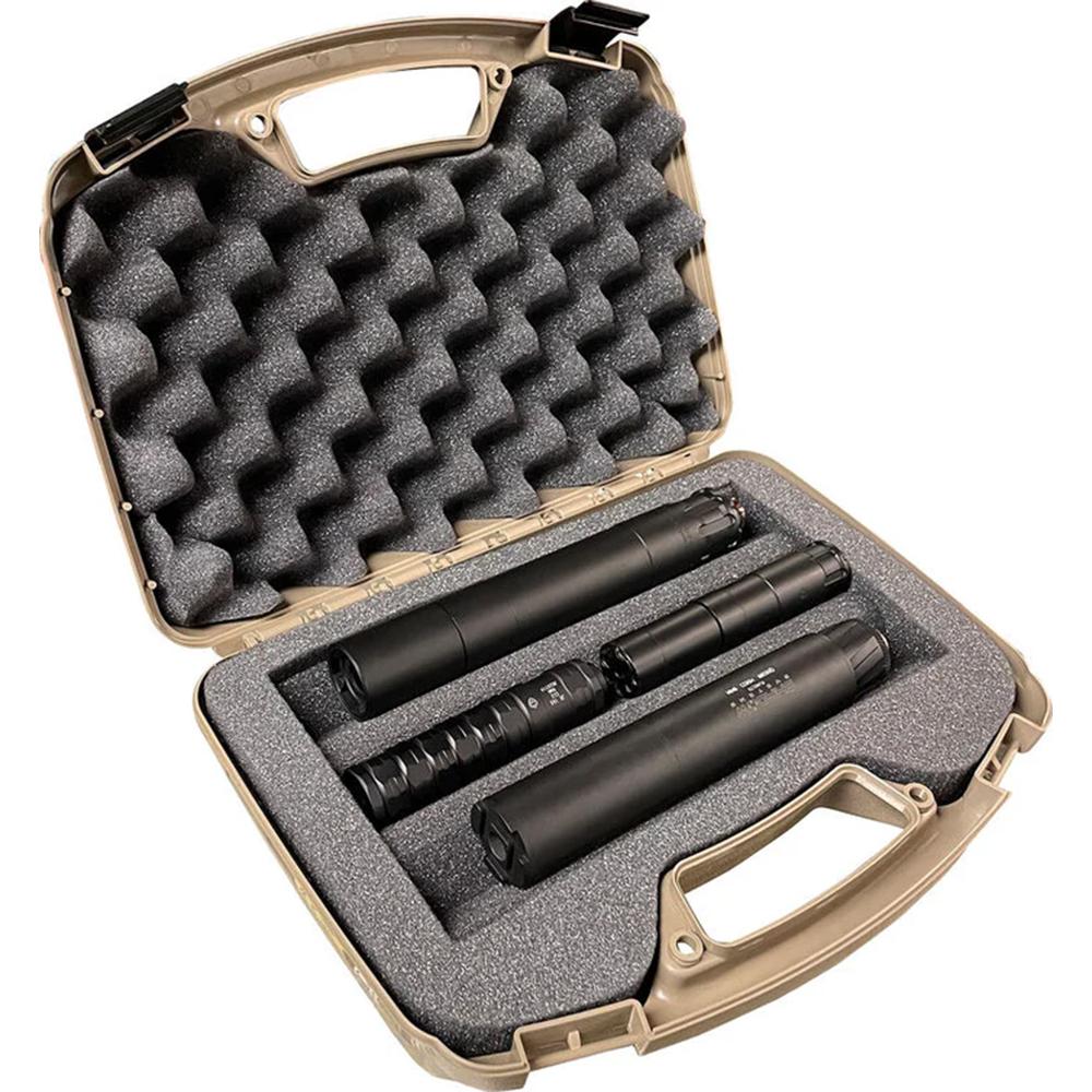 MTM SC3 Suppressor Case Dark Earth Picture of Mtm Molded Products Company MTM Suppressor Case Dark Earth