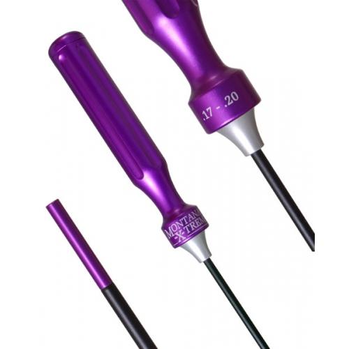 Montana X-Treme 17-20 Cal Cleaning Rod 36" Purple Picture of Montana X-Treme 17-20 CAL 36 INC. ROD