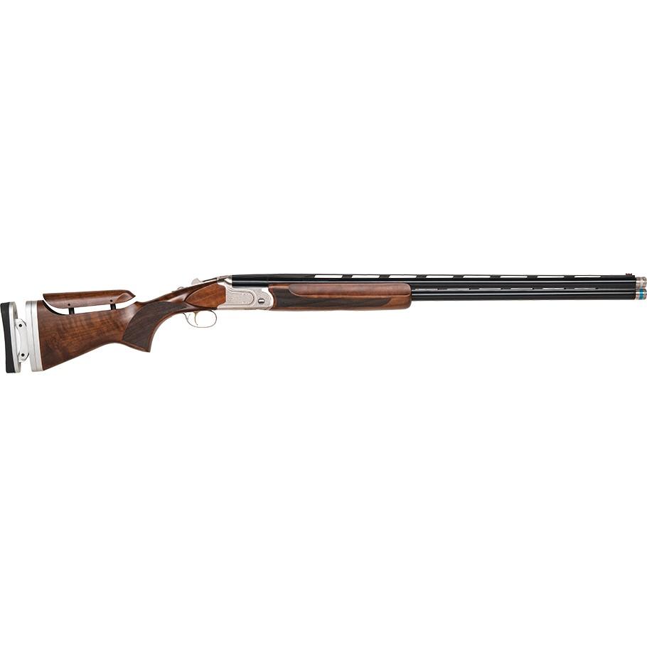 Mossberg International Gold Reserve Super Sport 12 GA Shotgun 2rd Magazine 3" Chamber 30" Barrel Walnut Picture of Mossberg & Sons Inc. Gold Reserve O/U 12ga 30in Blued/Silver Adj Walnut 5 ext tubes