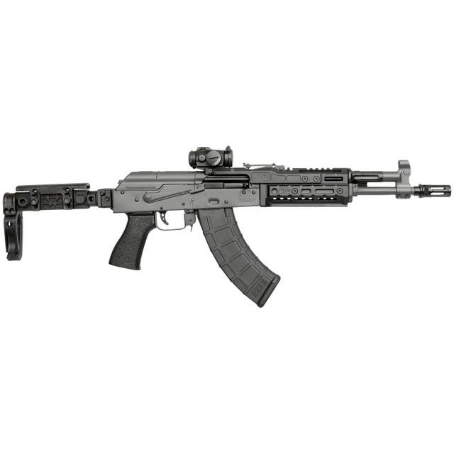 Midwest Industries Alpha Series Picatinny Folding Stock Black Picture of Midwest Industries AK Alpha Series Folding Stock