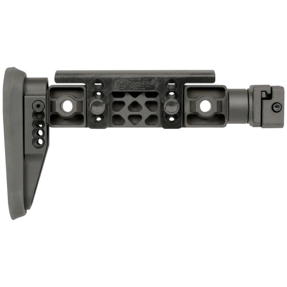 Midwest Industries Alpha Series Picatinny Fixed Beam Stock Side Folder Black