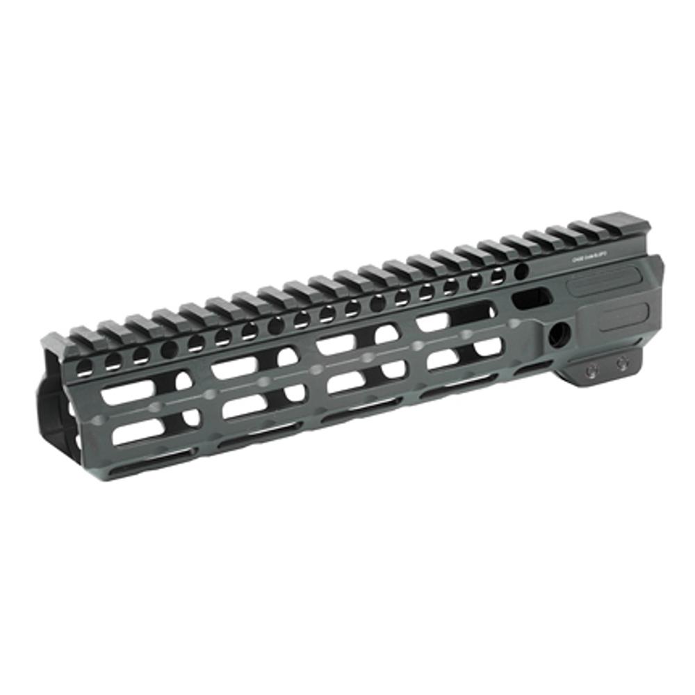 Midwest Industries Combat Rail One Piece Free Float MLOK Handguard 9.25" Black Picture of Midwest Industries Midwest Industries 9.25" COMBAT RAIL FF HANDGUARD M-LOK COMP BLK