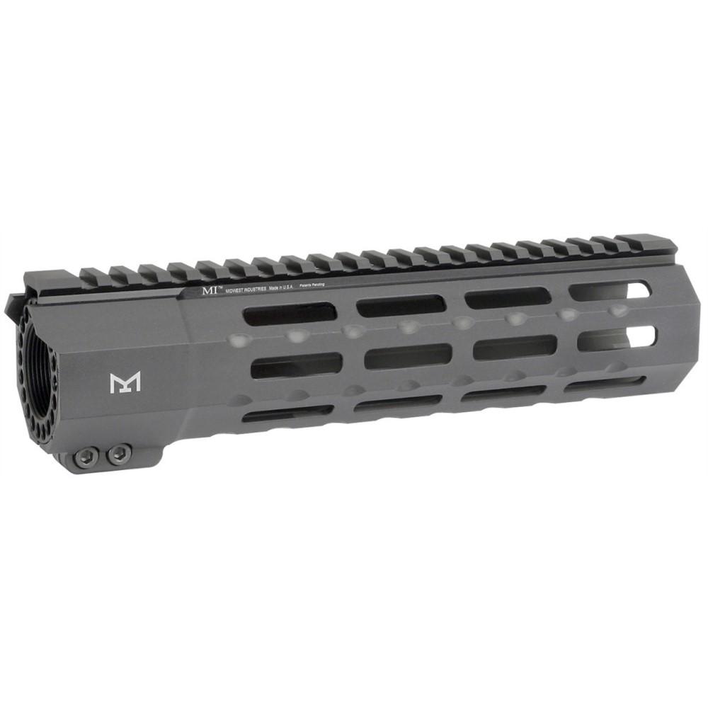 Midwest Industries Suppressor Series 1-Piece Free Float Handguard M-LOK 9.25" Black Picture of Midwest Industries SP Series 9" M-Lok Handguard