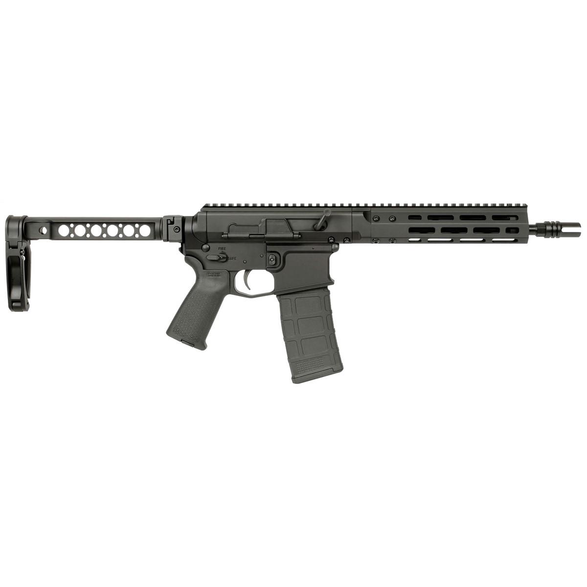 Midwest Industries Side Folder Pistol Brace Compatible Black Picture of Midwest Industries Midwest Industries Side Folder Pistol Brace Compatible